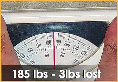 Lost 3 lbs