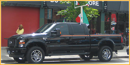 Caffe Roma Vancouver, Ford Truck