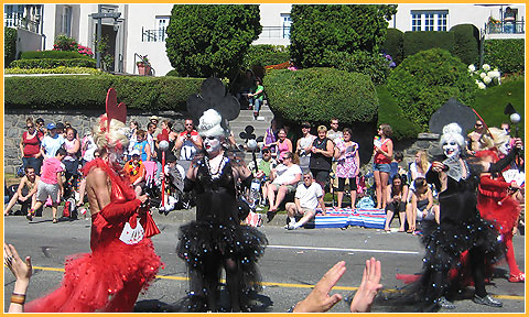 Wild costumes at Gay Pride Vancouver 2008