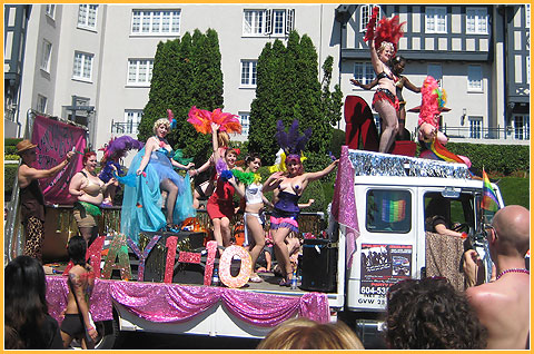 Gay Pride Float Vancouver 2008