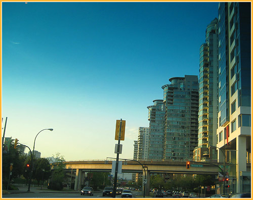 Pacific Boulevard in Vancouver